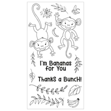Sizzix Stamp Set By Catherine Pooler - Going Bananas